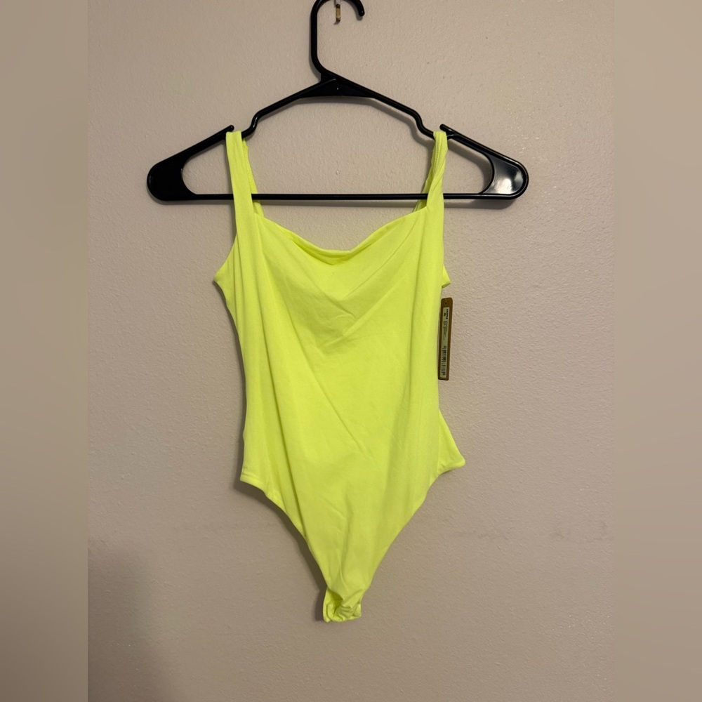 SKIMS Neon Yellow Women's Bodysuit